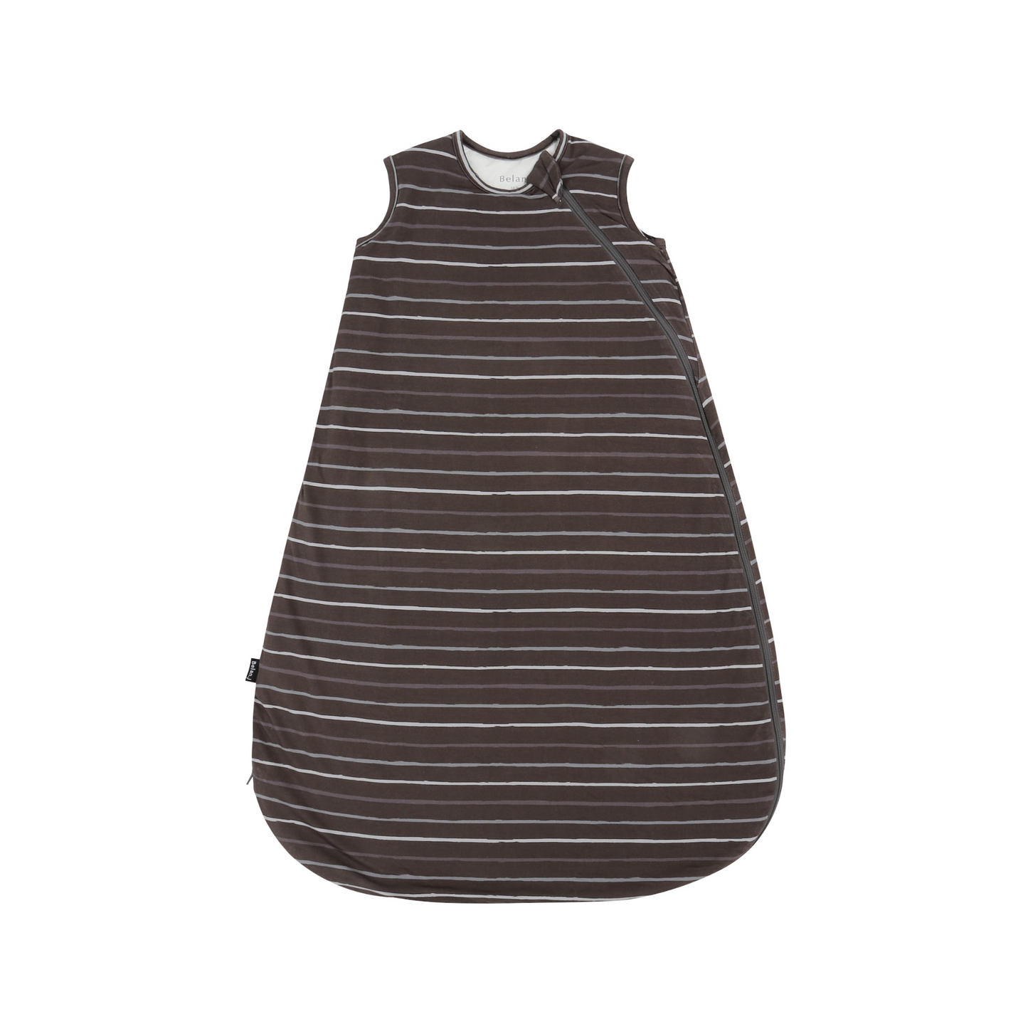 Belan.J Sleep Sack 1.0 TOG - Charcoal Stripes