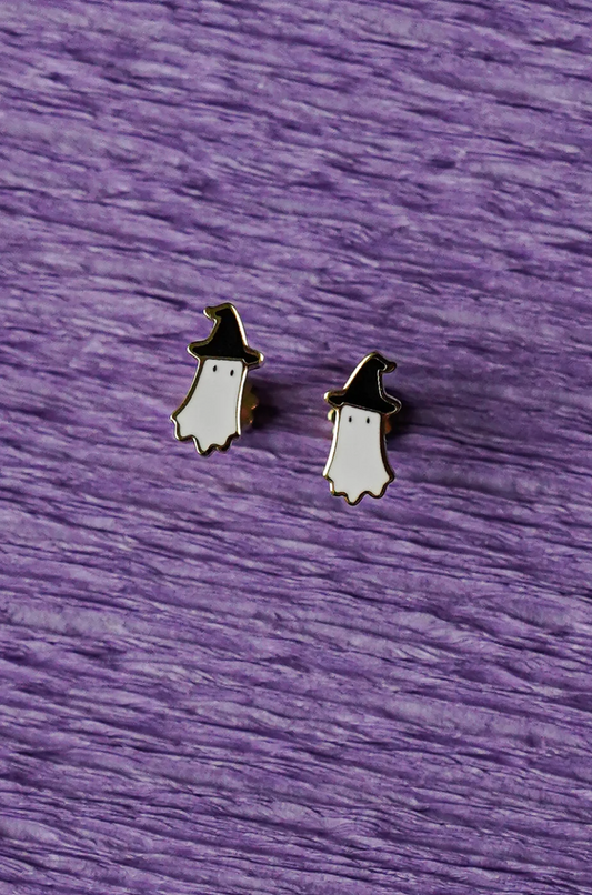Earrings - Ghost Studs