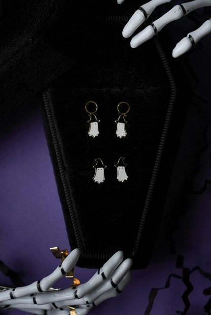 Earrings - Ghost Studs