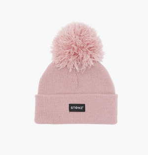 Pom Beanie - Haze Pink