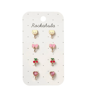 Clip On Earrings - Cute Kitten