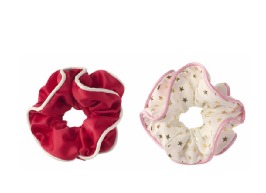 Scrunchie - Festive Double Ruffle