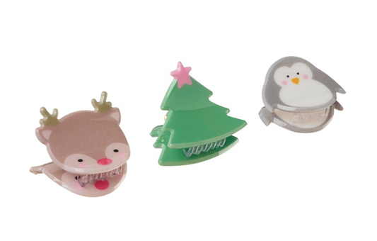 Claw Clips - Festive Christmas