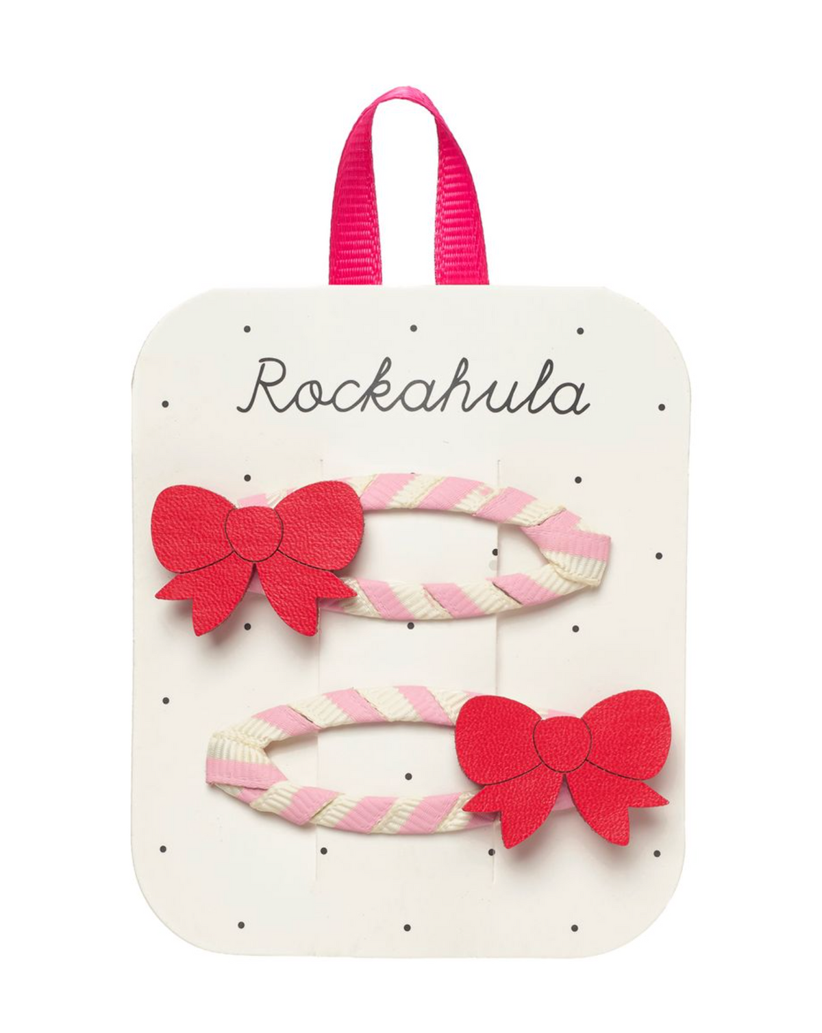 Clips - Cutesy Bow Stripy