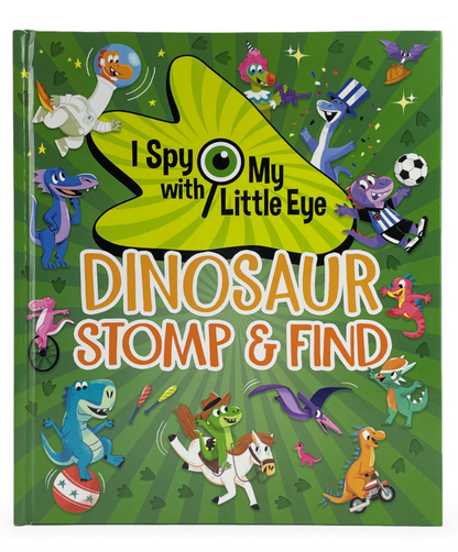 I Spy with My Little Eye Book - Dinosaur Stomp & Find