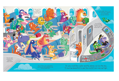 I Spy with My Little Eye Book - Dinosaur Stomp & Find