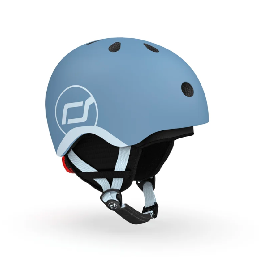 Scoot & Ride Ski Helmet - Steel