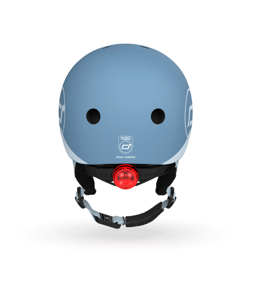 Scoot & Ride Ski Helmet - Steel