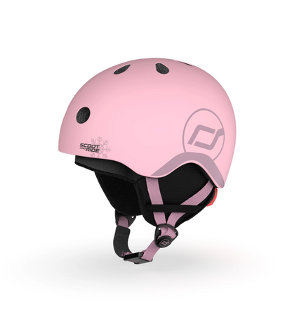 Scoot & Ride Ski Helmet - Rose