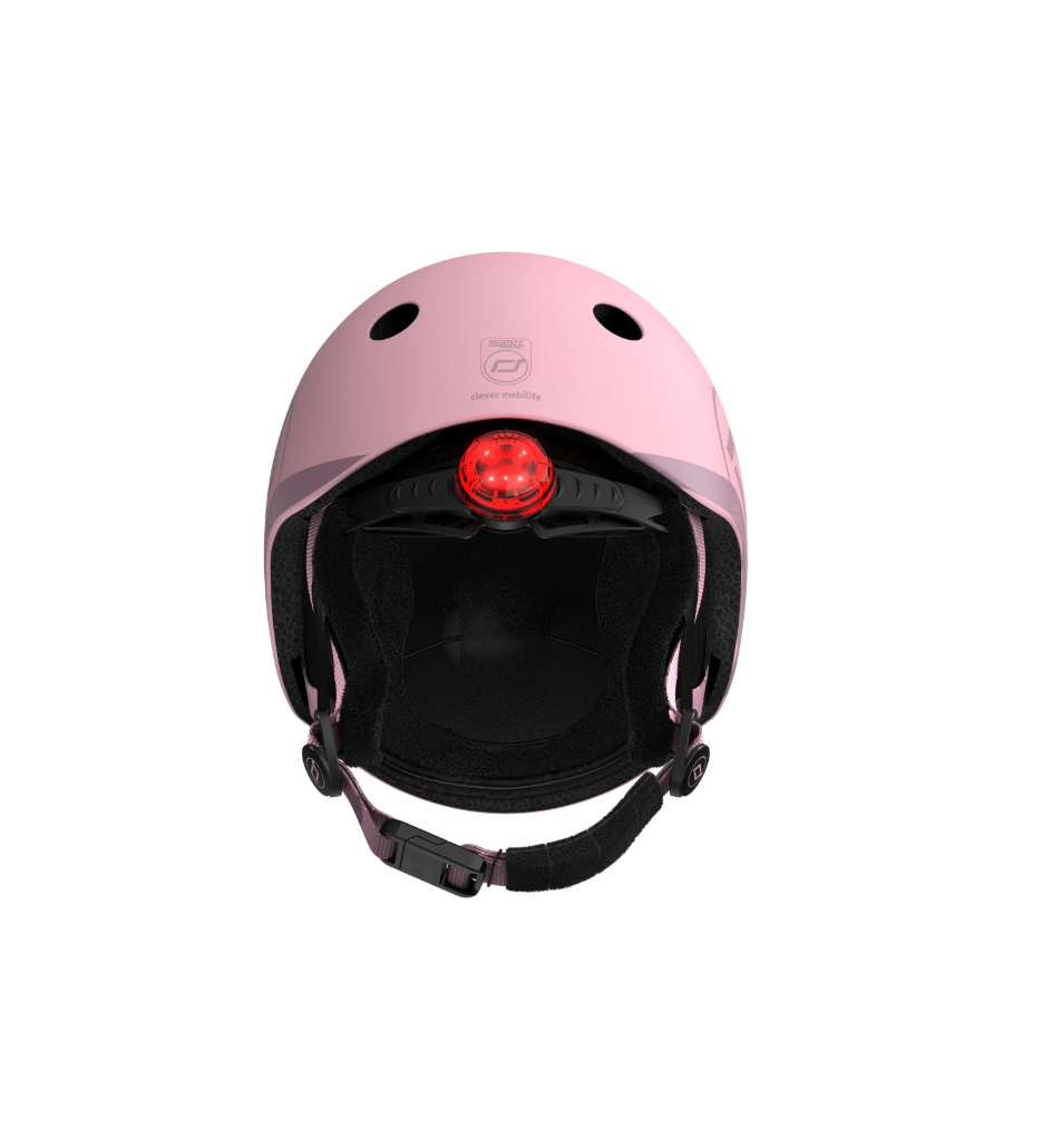 Scoot & Ride Ski Helmet - Rose
