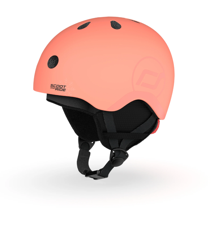 Scoot & Ride Ski Helmet - Peach