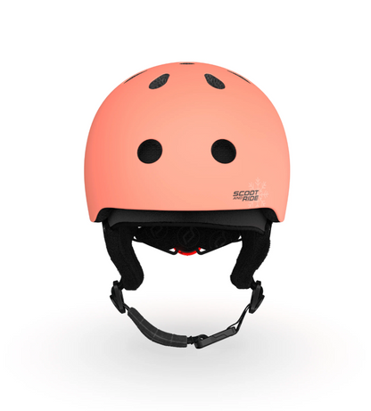 Scoot & Ride Ski Helmet - Peach