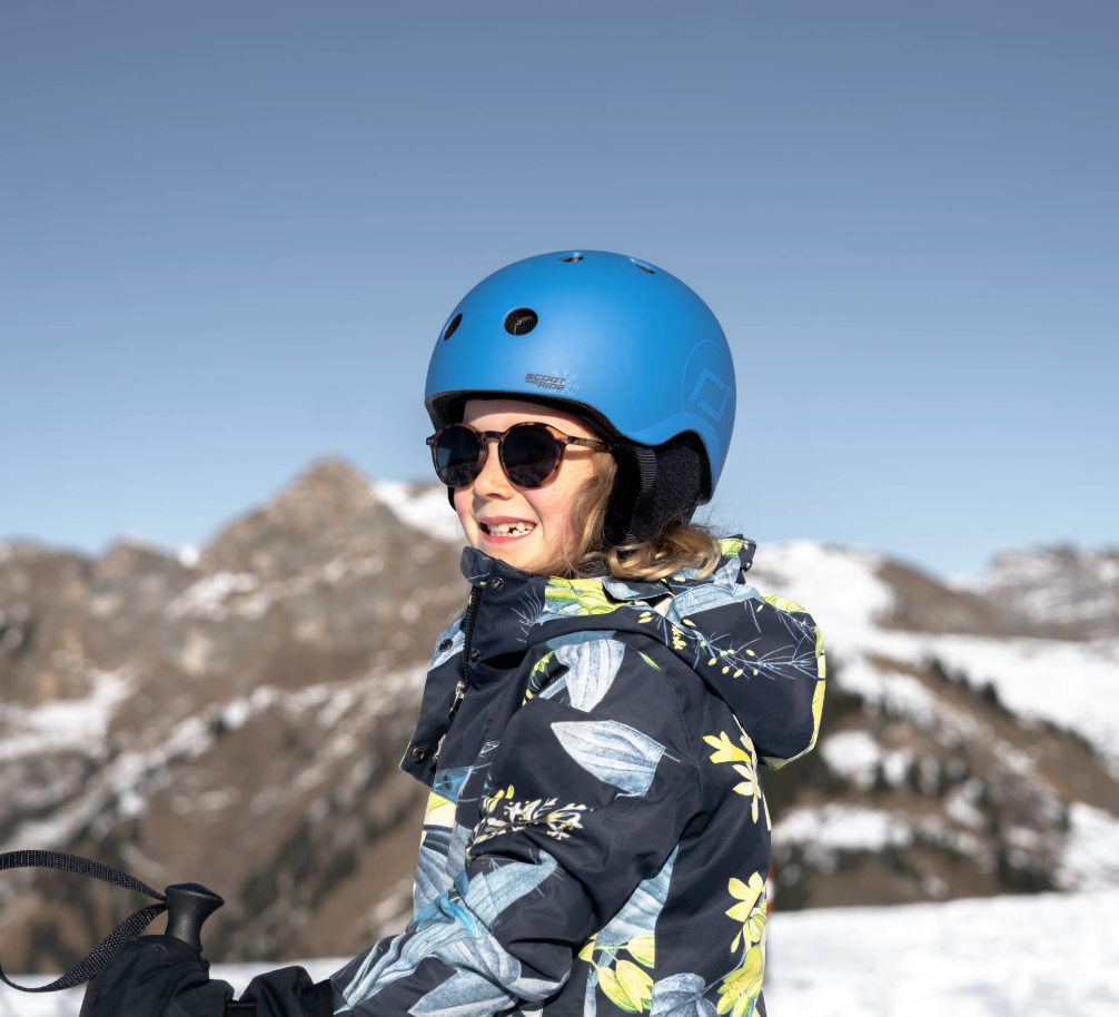 Scoot & Ride Ski Helmet - Ocean