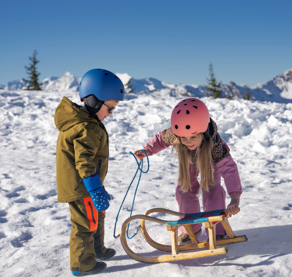 Scoot & Ride Ski Helmet - Ocean