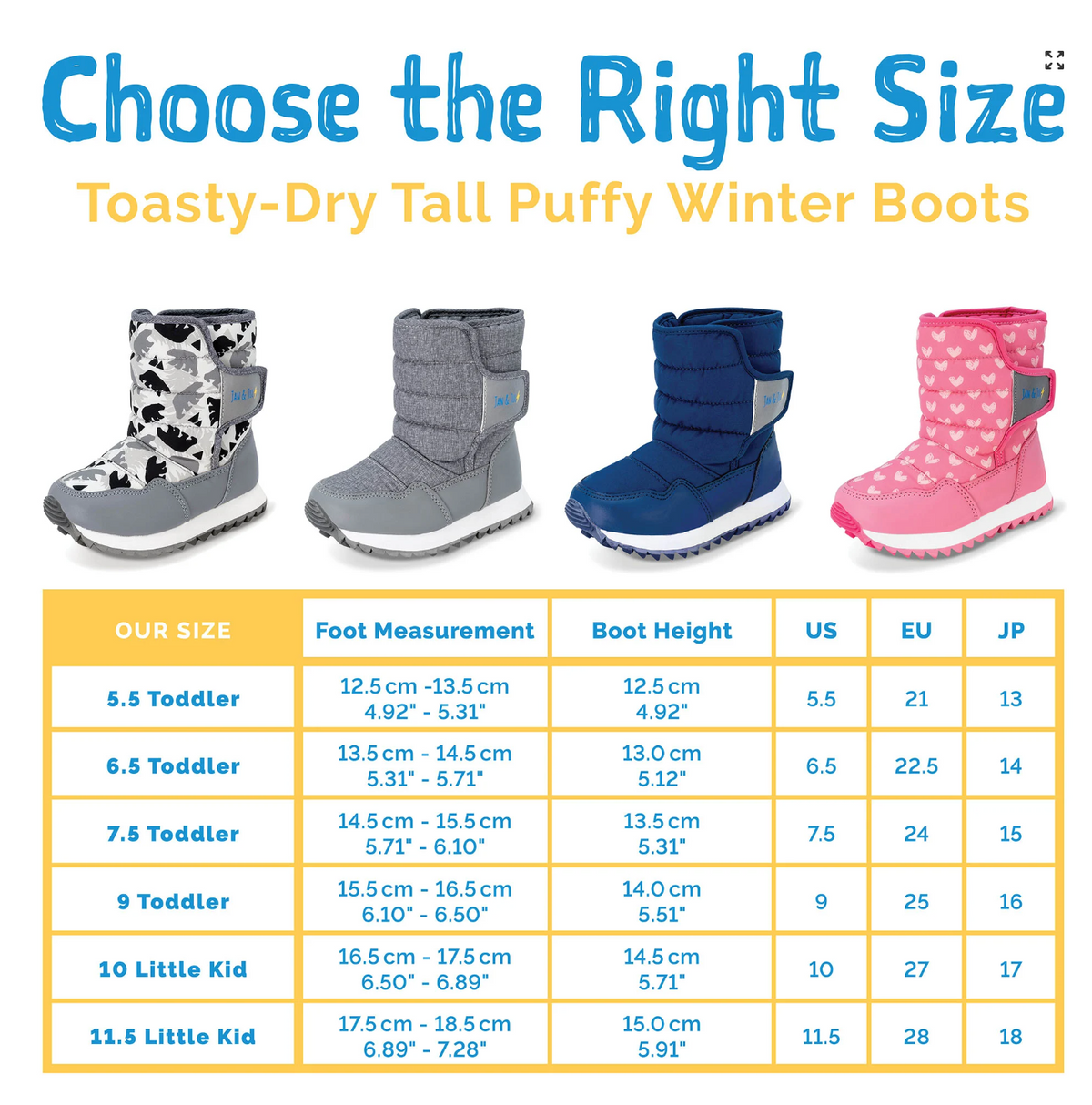 Toasty-Dry Puffy Winter Boots - Dark Plum