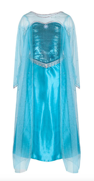 Fairytale Princess Dress - Ice Queen with Cape