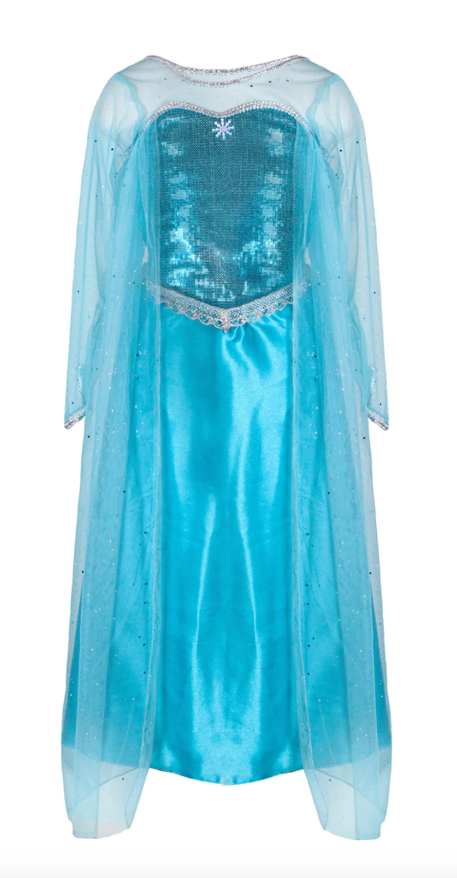 Fairytale Princess Dress - Ice Queen with Cape