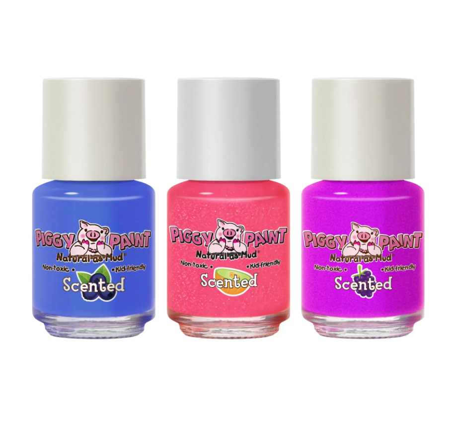 Scented Nail Polish Gift Set| Piggy Paint - Berry Besties