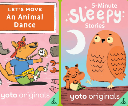 Yoto Audiobook Card - Starter Pack for Little Kids