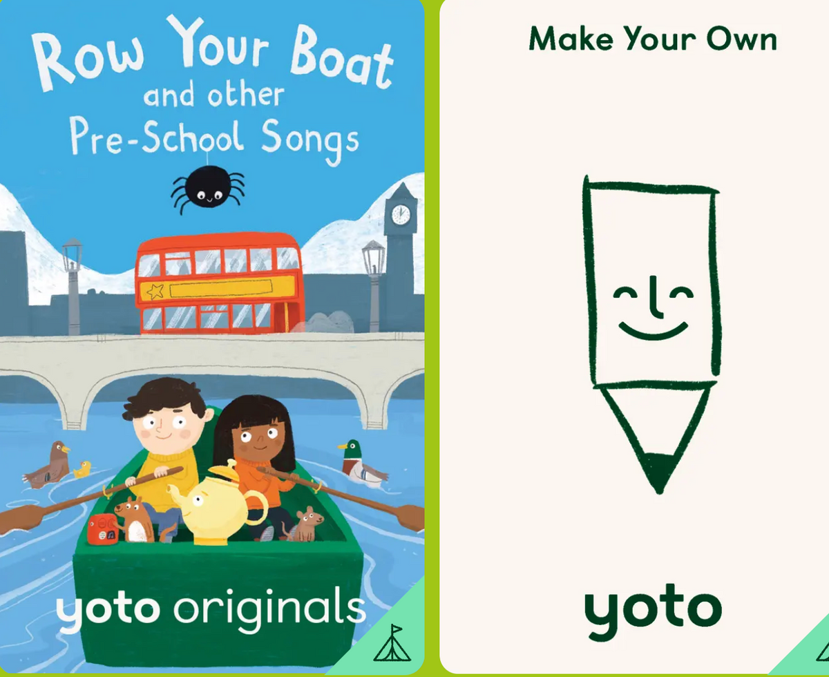 Yoto Audiobook Card - Starter Pack for Little Kids