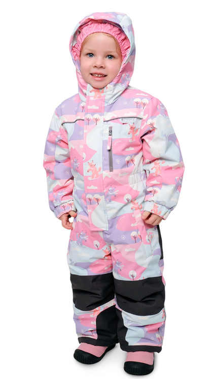 Kids Waterproof Snow Suit - Snow Fox