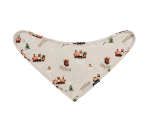 Bandana Bib - Christmas Train