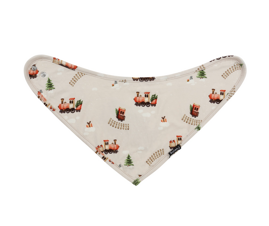 Bandana Bib - Christmas Train