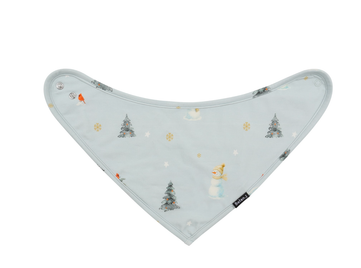 Bandana Bib - Snowmen