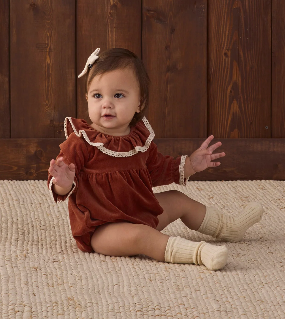 Socks Set - Natural/Redwood