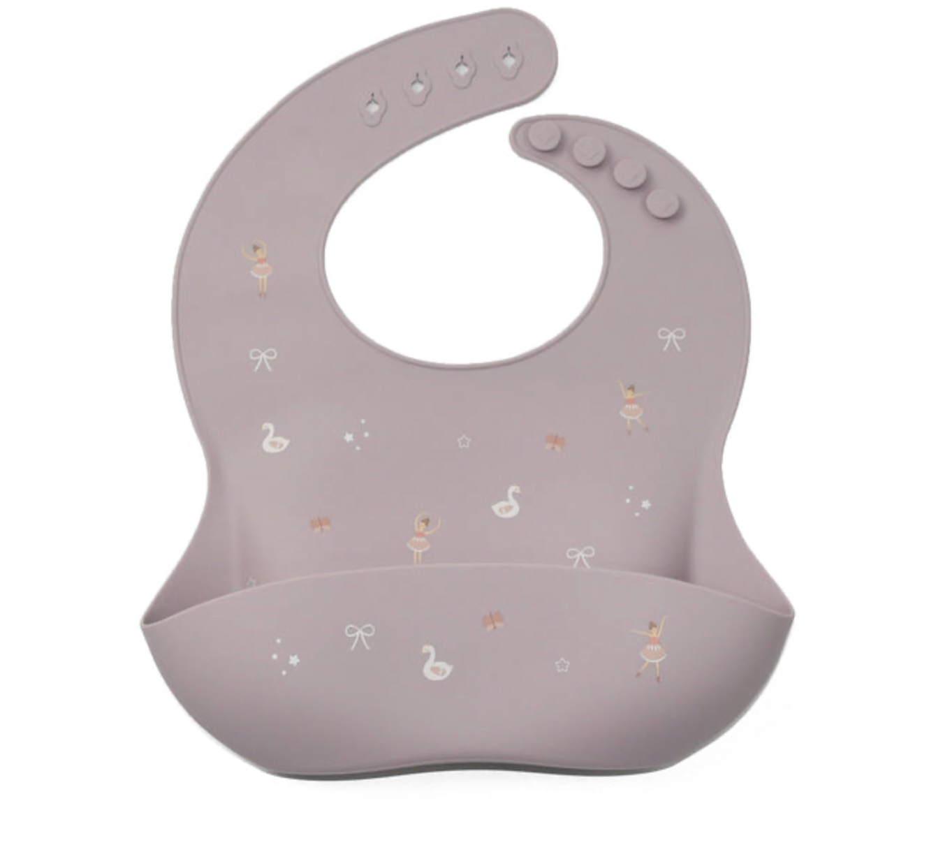 Silicone Bib - Ballerina