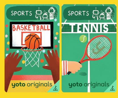 Yoto Audiobook Card Collection - Brain Bots: Sports