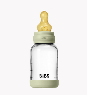 BIBS Glass Bottle 120ml - Sage