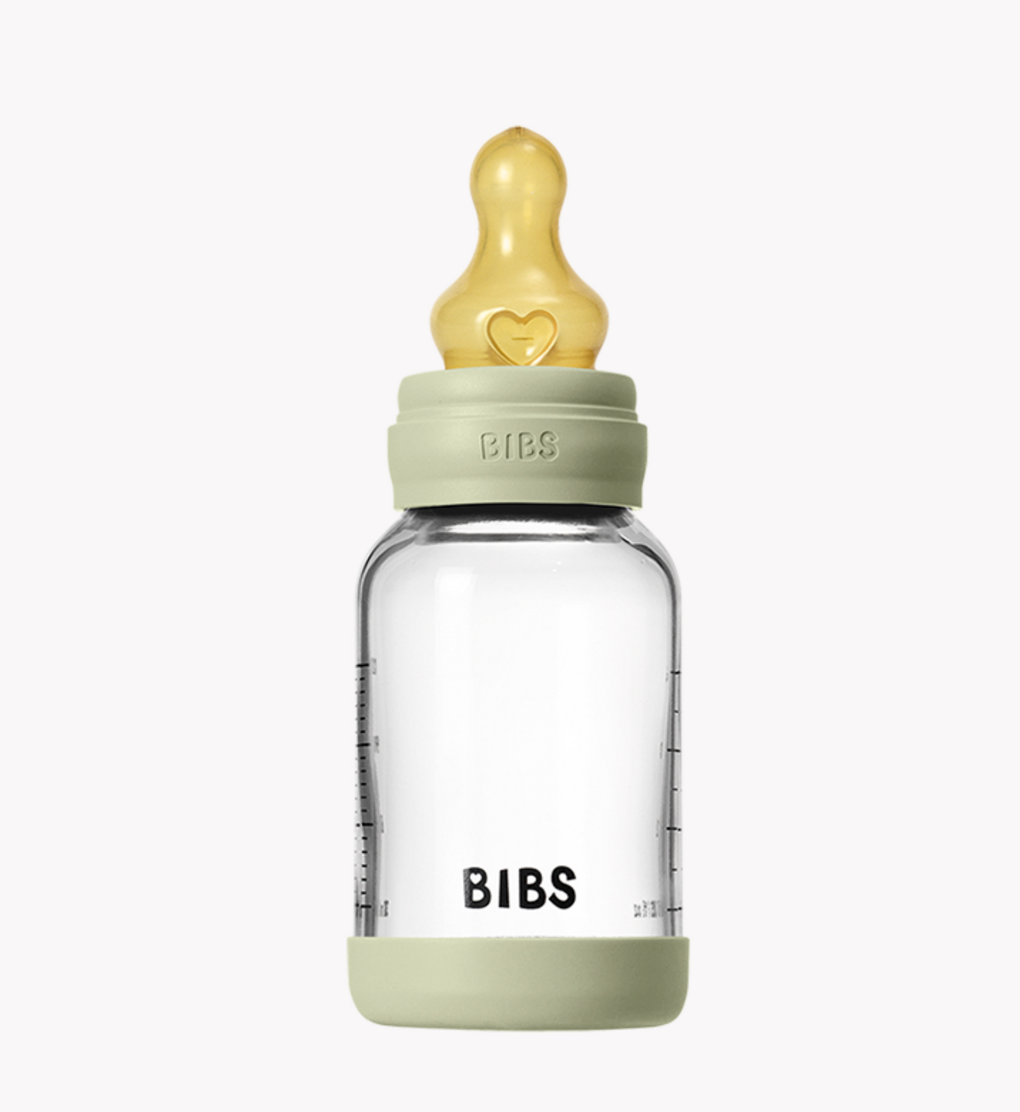 BIBS Glass Bottle 120ml - Sage