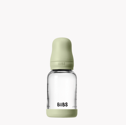 BIBS Glass Bottle 120ml - Sage