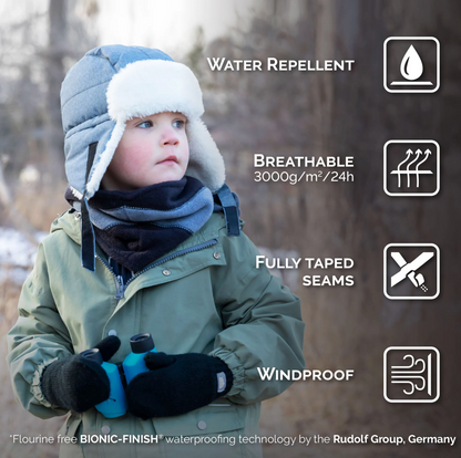 Toasty-Dry Trapper Hat - Dusty Pink