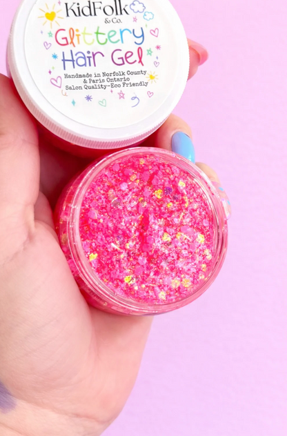 Glittery Hair Gel