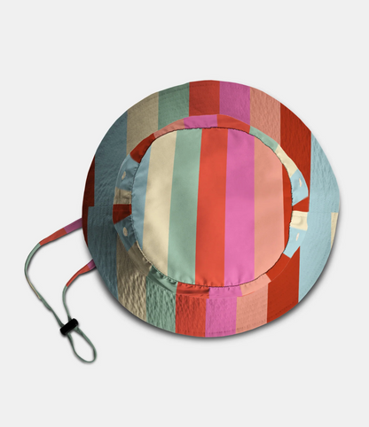 Vertical Delight Bucket Hat - Bubble Gum