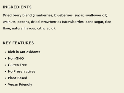 Raw Nuts & Wild Berries 40g