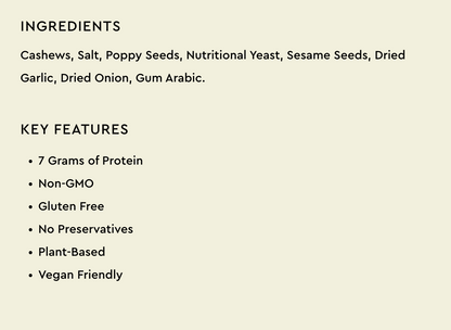 Everything Bagel Cashews 40g