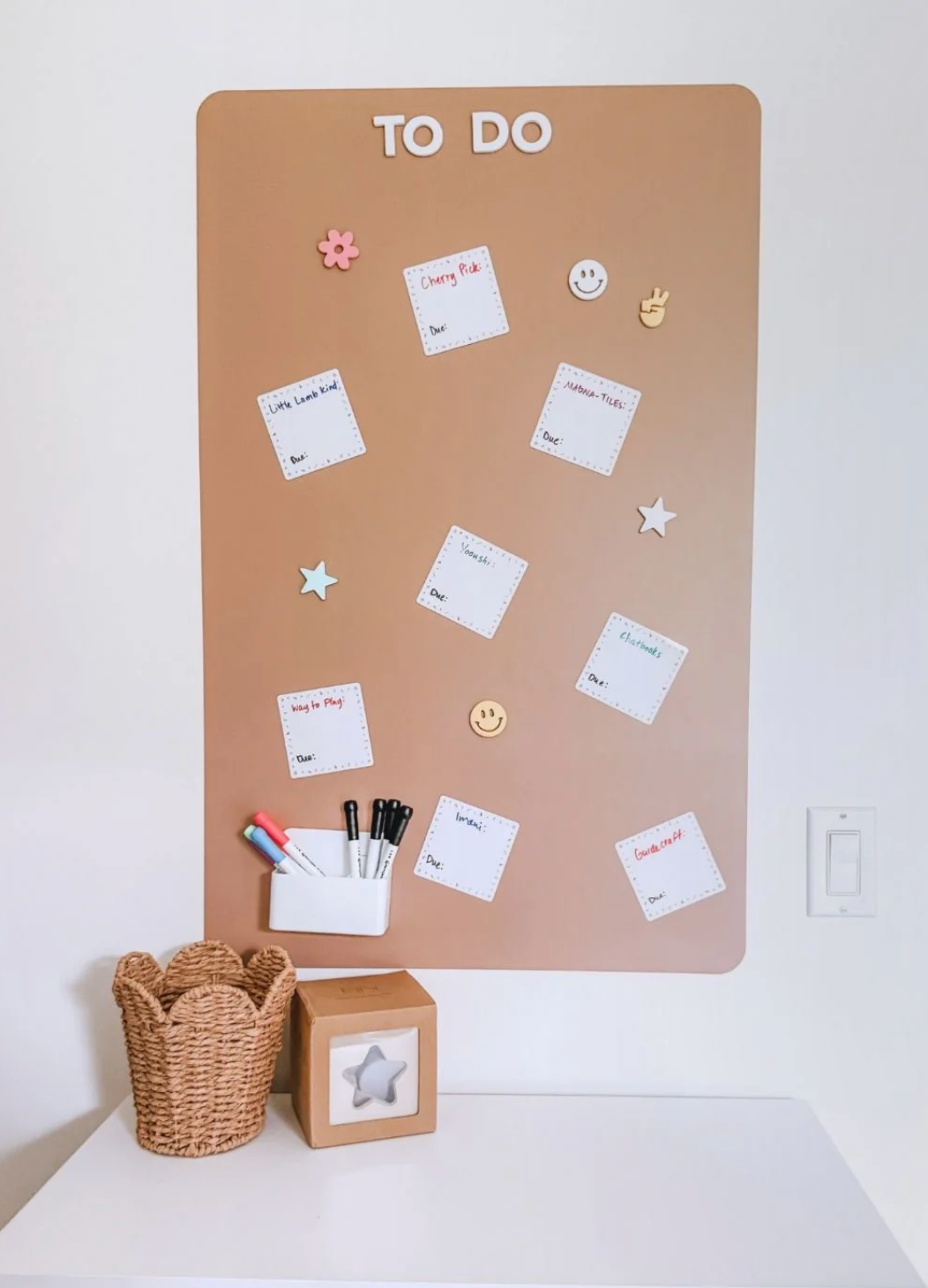 Magic Playwall - Rectangle Magnetic Wall Decal for Kids