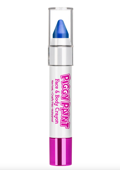 Piggy Paint Face & Body Crayon - Blue Blast
