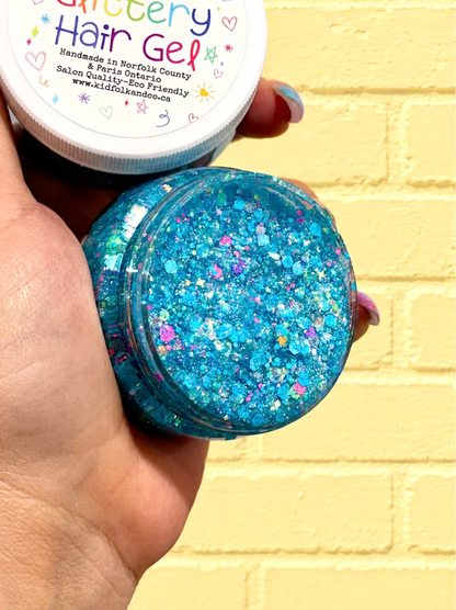Glittery Hair Gel