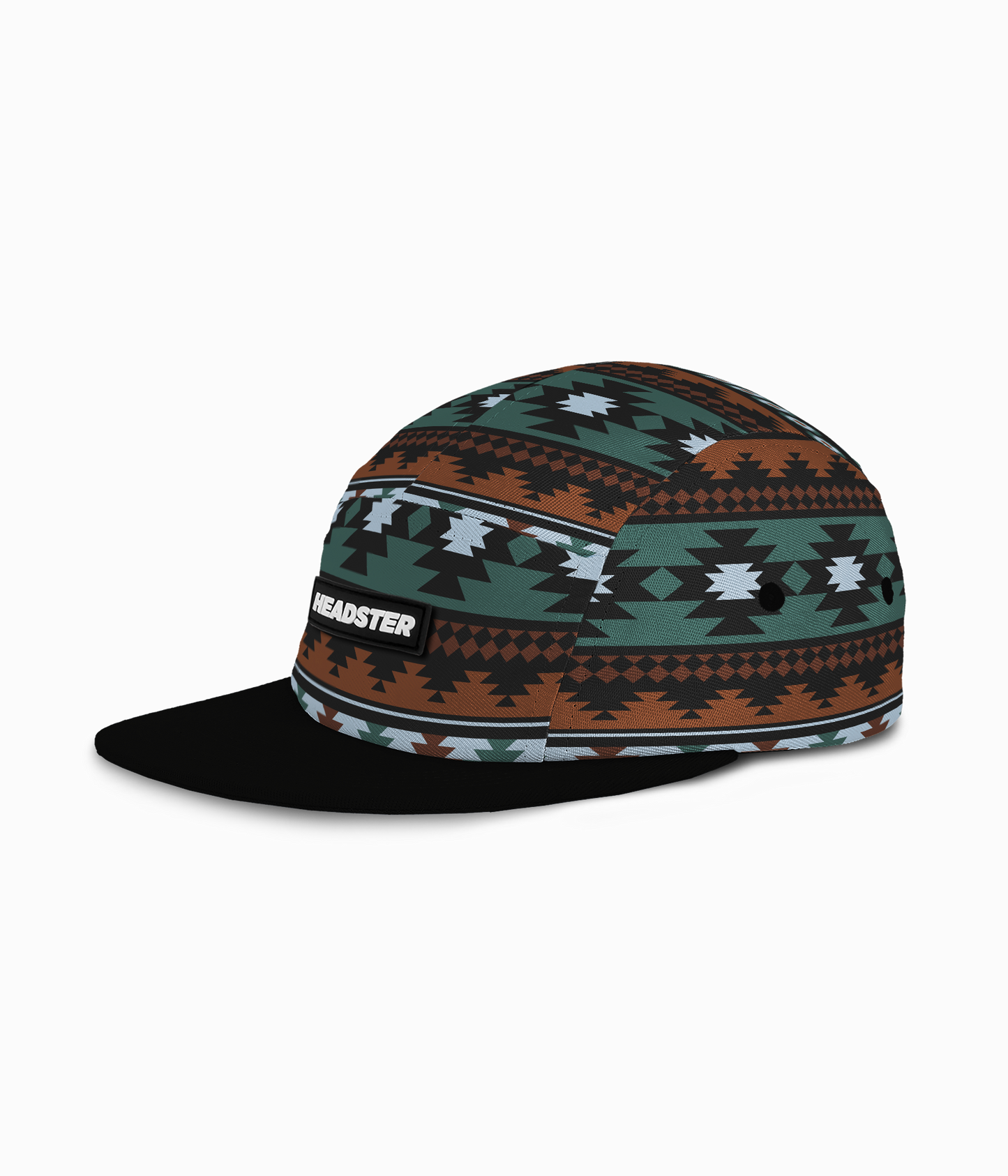 South West Five Panel Hat - Black