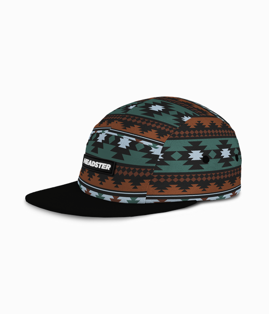 South West Five Panel Hat - Black