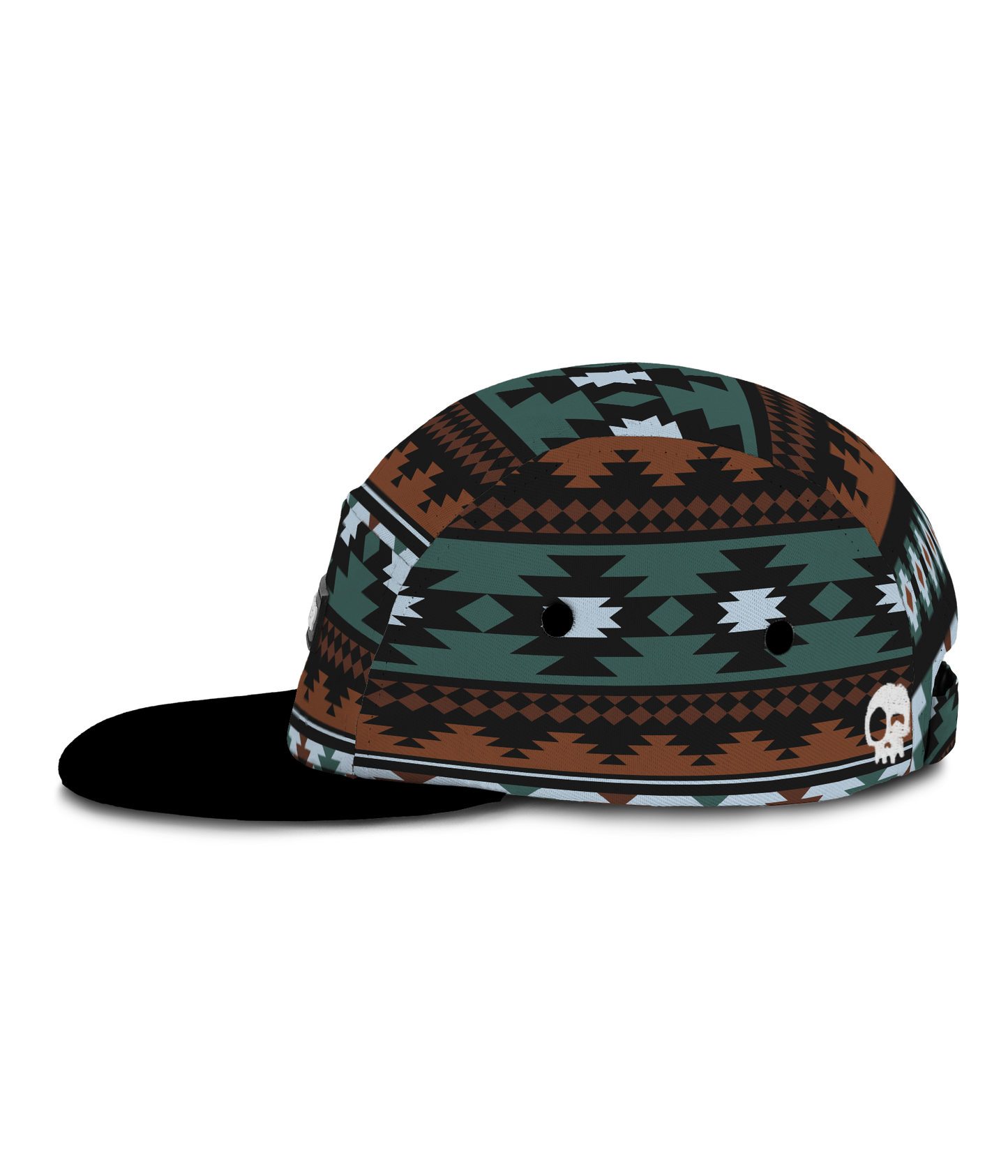 South West Five Panel Hat - Black