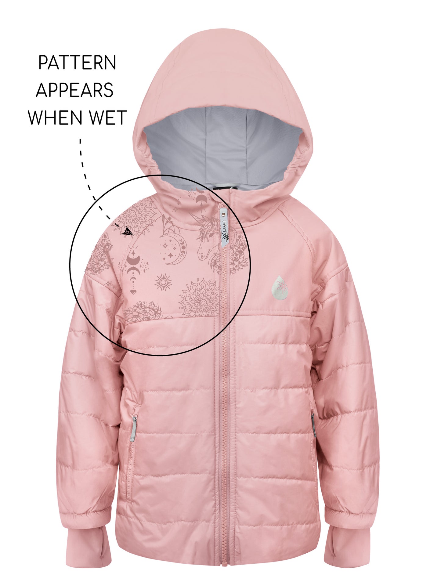 Hydracloud Puffer Jacket - Dusty Pink
