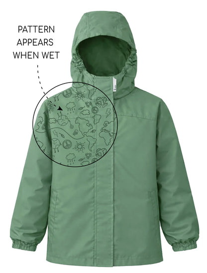 Splashmagic Rainshell - Forest Moss