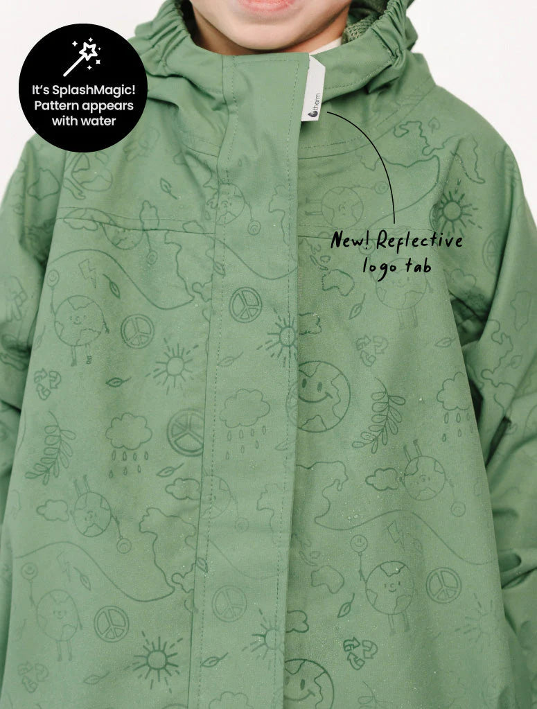 Splashmagic Rainshell - Forest Moss
