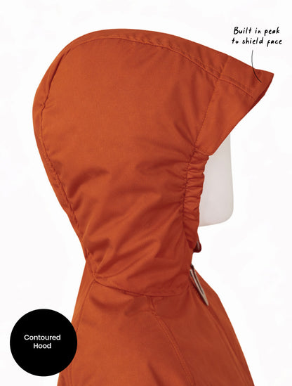 Hydracloud Puffer Jacket - Burnt Orange