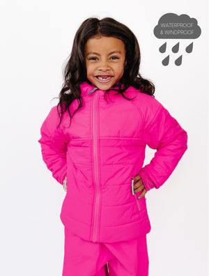 Hydracloud Puffer Jacket - Neon Pink